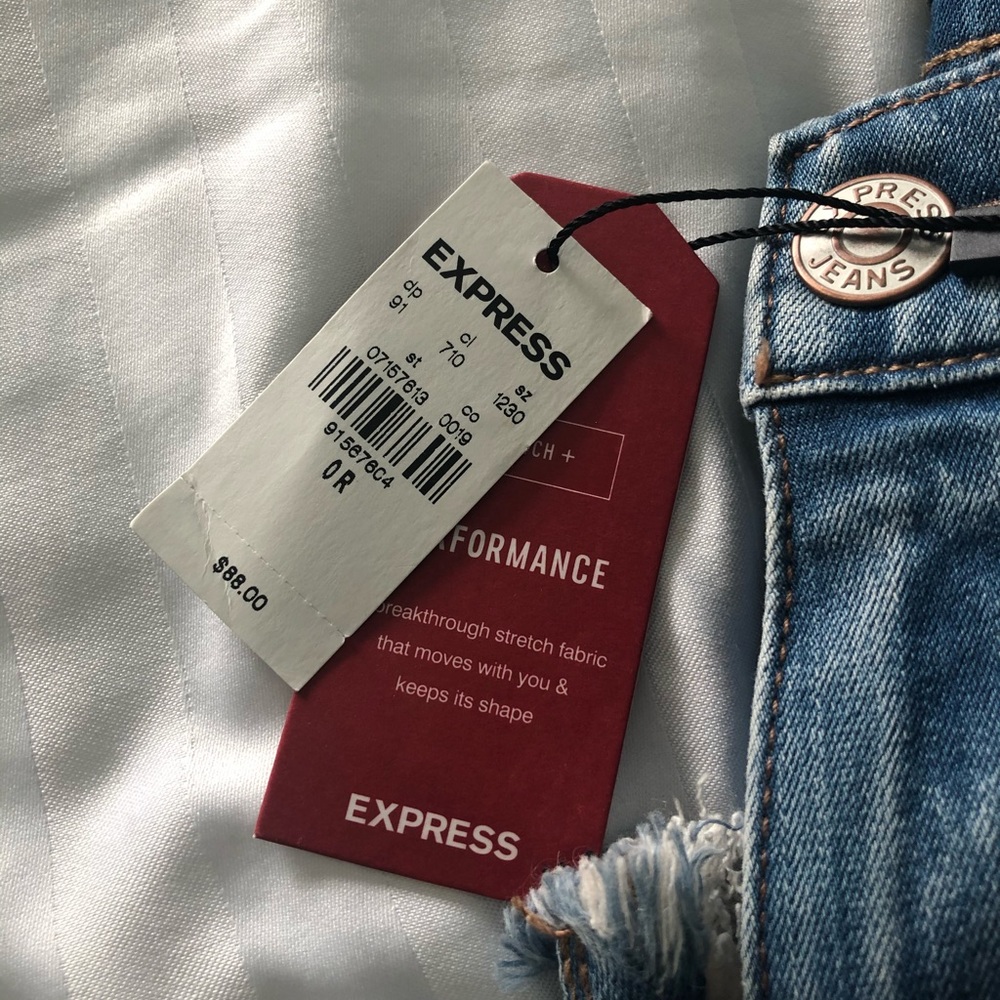 Express Distressed Jeans - Picture 5 of 7